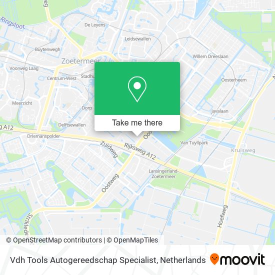 Vdh Tools Autogereedschap Specialist map