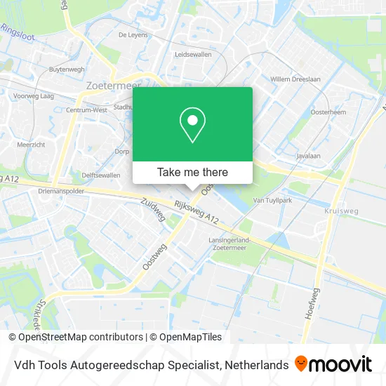 Vdh Tools Autogereedschap Specialist map