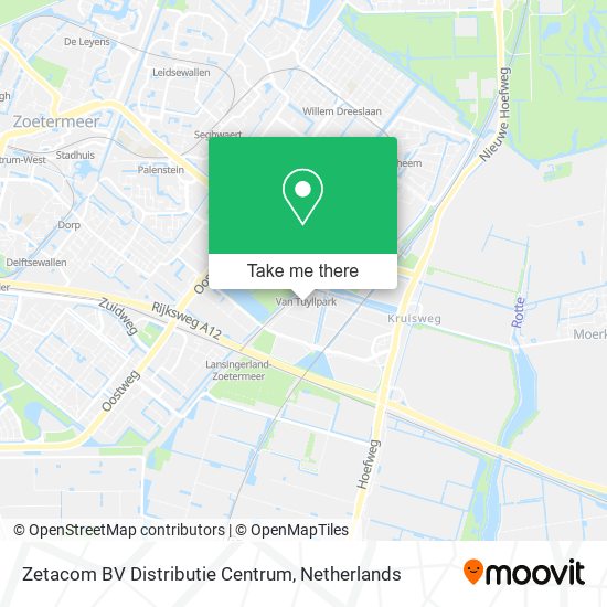 Zetacom BV Distributie Centrum Karte