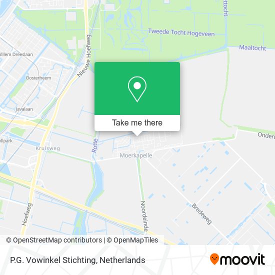 P.G. Vowinkel Stichting Karte