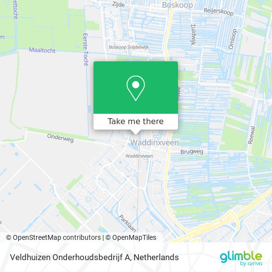 Veldhuizen Onderhoudsbedrijf A map