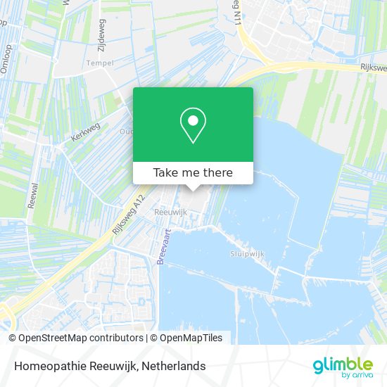 Homeopathie Reeuwijk map