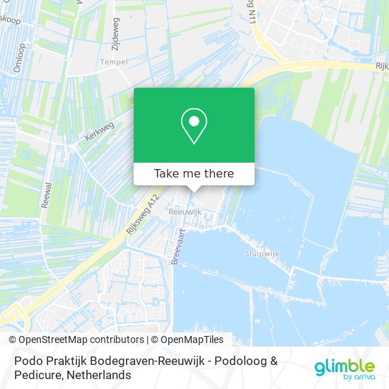 Podo Praktijk Bodegraven-Reeuwijk - Podoloog & Pedicure Karte