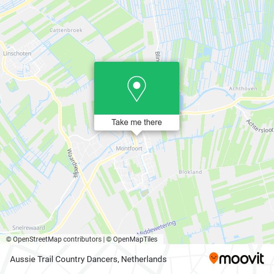 Aussie Trail Country Dancers map