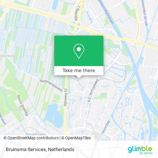 Bruinsma Services map