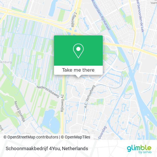 Schoonmaakbedrijf 4You map