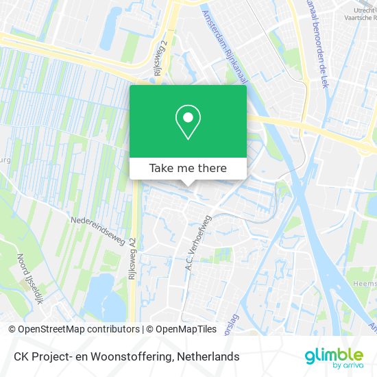 CK Project- en Woonstoffering map