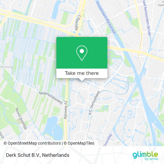 Derk Schut B.V. map