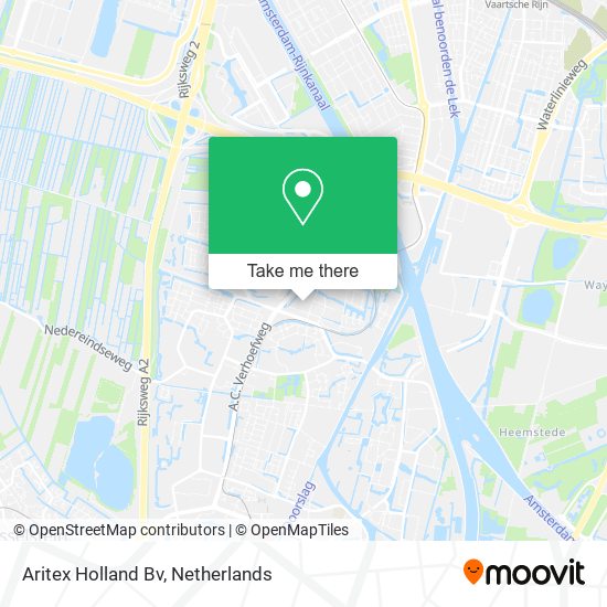 Aritex Holland Bv map