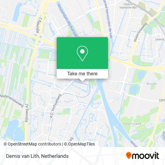 Demis van Lith map