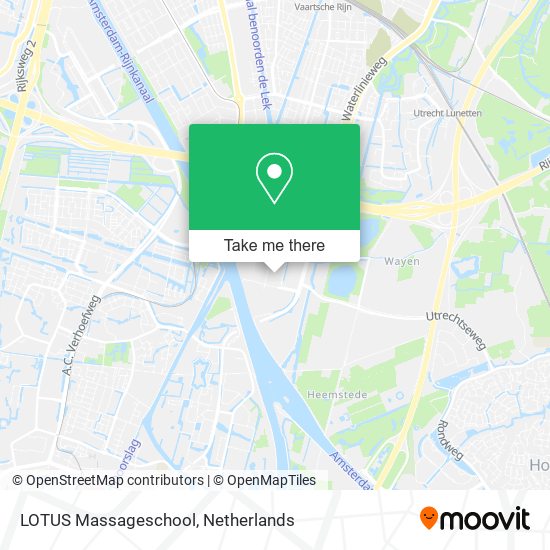 LOTUS Massageschool map