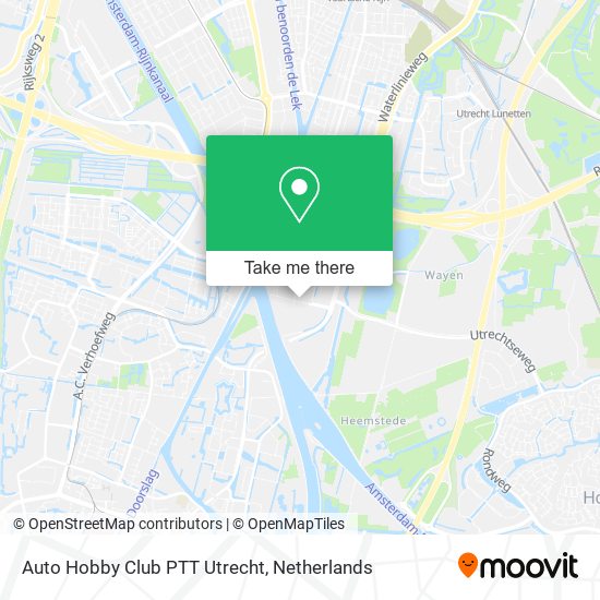 Auto Hobby Club PTT Utrecht Karte