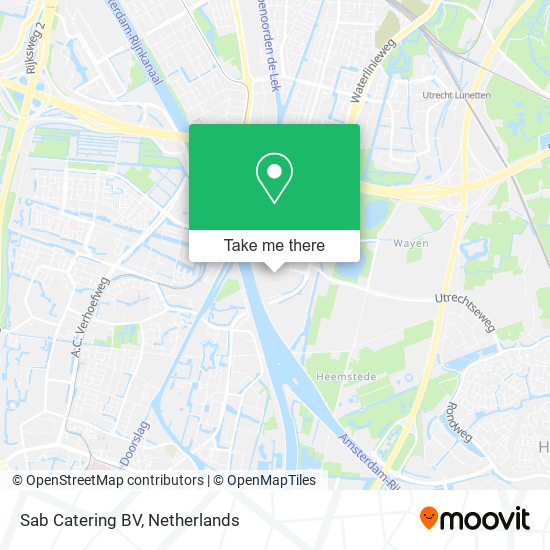 Sab Catering BV map