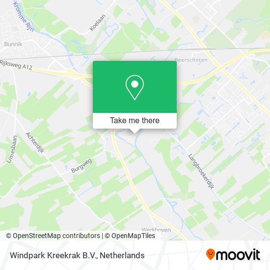 Windpark Kreekrak B.V. map