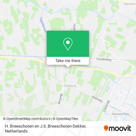 H. Breeschoten en J.S. Breeschoten-Dekker map