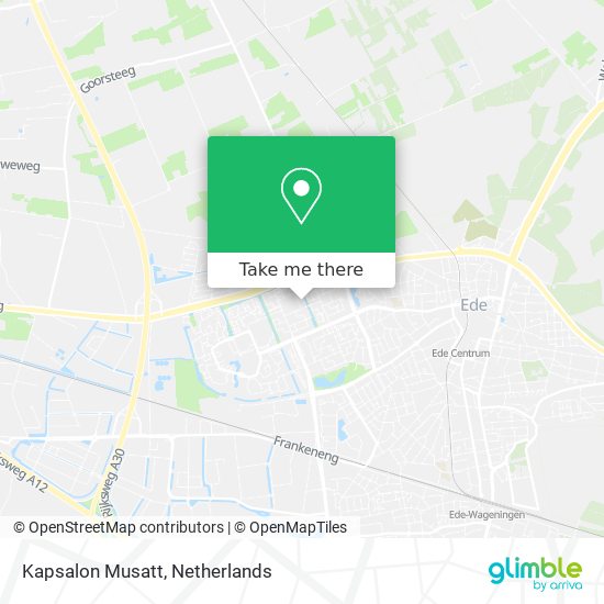 Kapsalon Musatt map