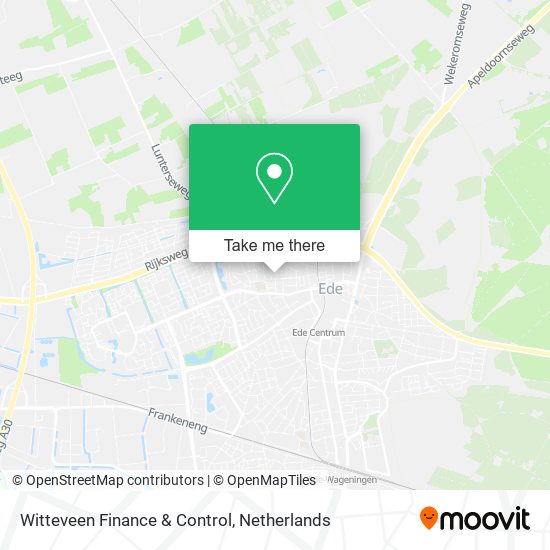 Witteveen Finance & Control map