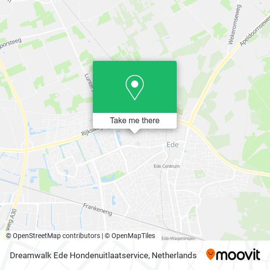 Dreamwalk Ede Hondenuitlaatservice map