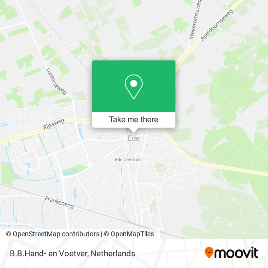 B.B.Hand- en Voetver map