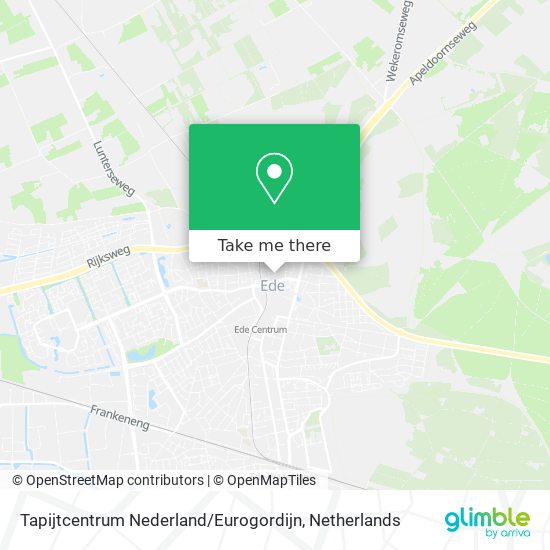 Tapijtcentrum Nederland / Eurogordijn Karte