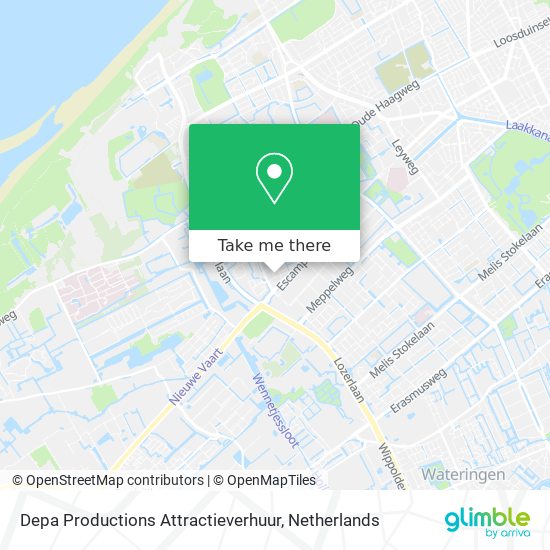 Depa Productions Attractieverhuur map