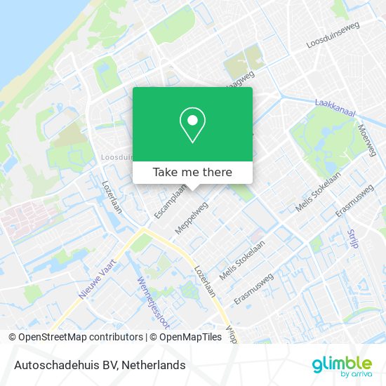 Autoschadehuis BV Karte