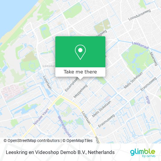 Leeskring en Videoshop Demob B.V. map