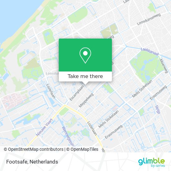 Footsafe map