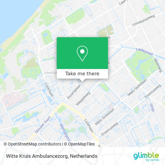 Witte Kruis Ambulancezorg map