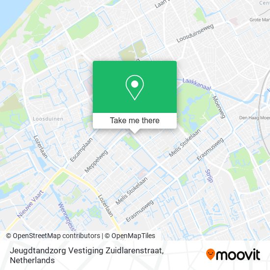 Jeugdtandzorg Vestiging Zuidlarenstraat map