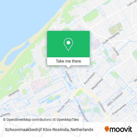 Schoonmaakbedrijf Klos-Roslinda map