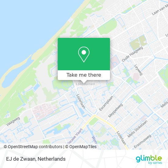 EJ de Zwaan map