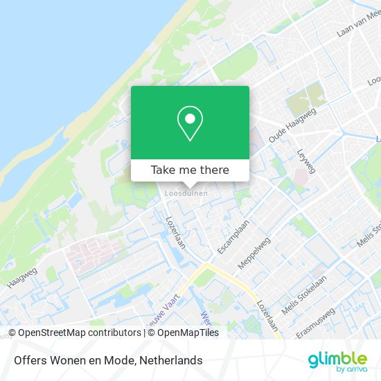 Offers Wonen en Mode map