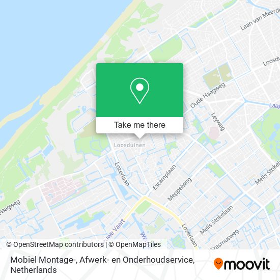 Mobiel Montage-, Afwerk- en Onderhoudservice Karte