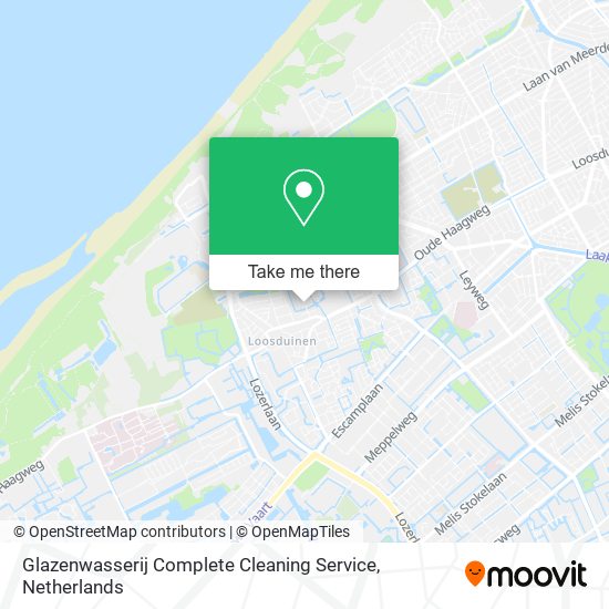 Glazenwasserij Complete Cleaning Service map