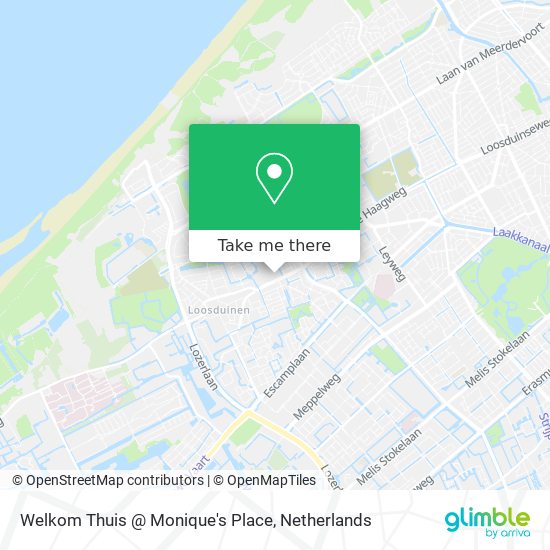 Welkom Thuis @ Monique's Place map