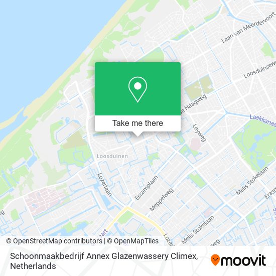 Schoonmaakbedrijf Annex Glazenwassery Climex map