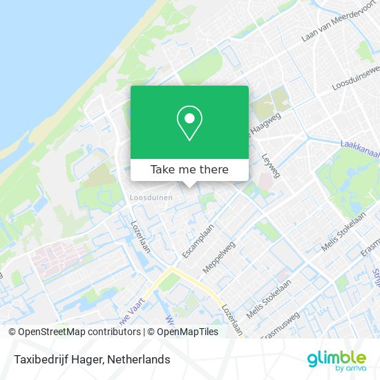 Taxibedrijf Hager Karte