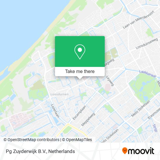 Pg Zuyderwijk B.V. map