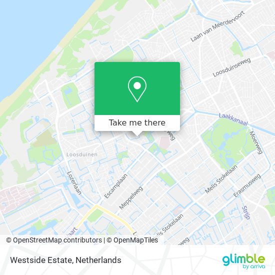 Westside Estate map