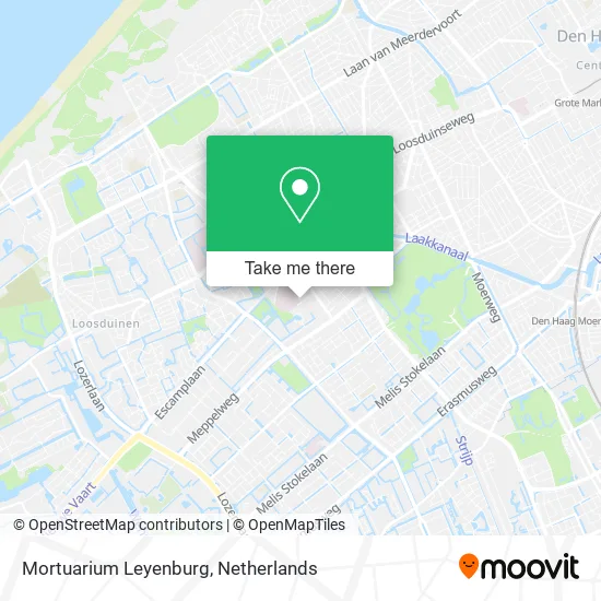 Mortuarium Leyenburg map
