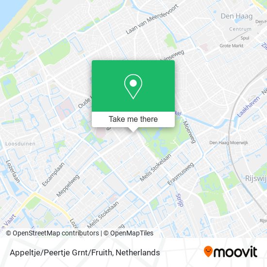 Appeltje/Peertje Grnt/Fruith map