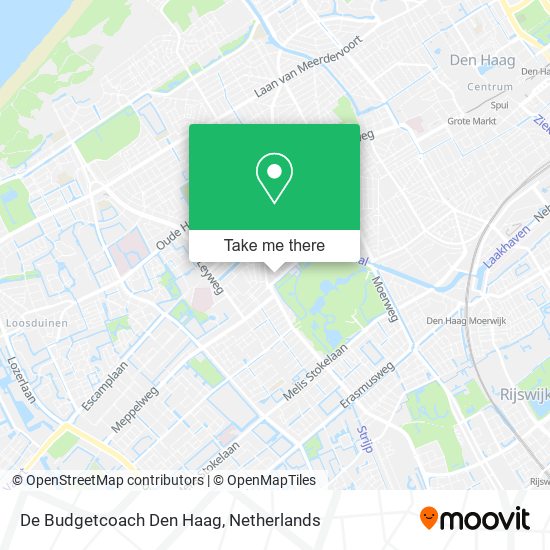 De Budgetcoach Den Haag Karte