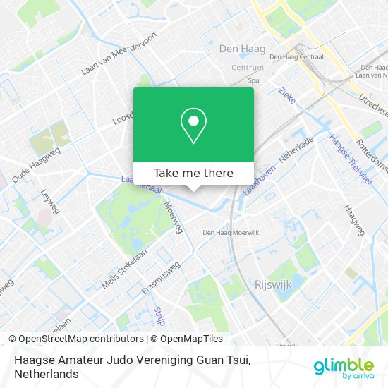 Haagse Amateur Judo Vereniging Guan Tsui Karte