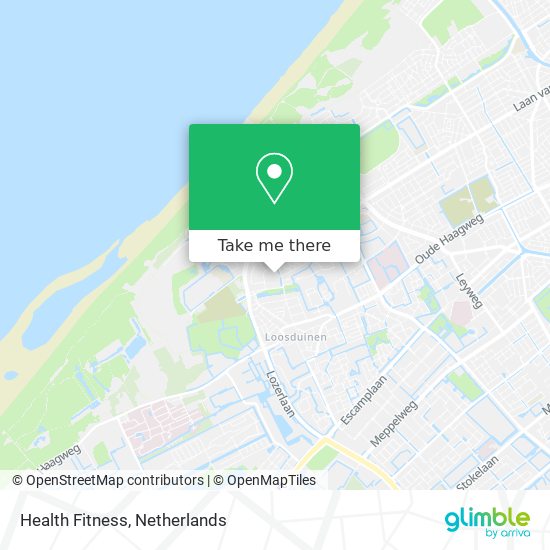 Health Fitness map