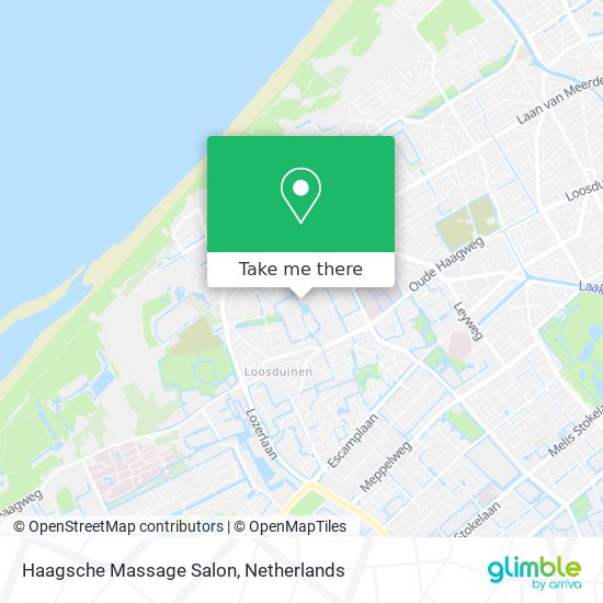 Haagsche Massage Salon map