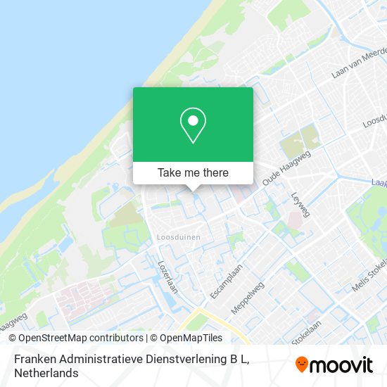 Franken Administratieve Dienstverlening B L map