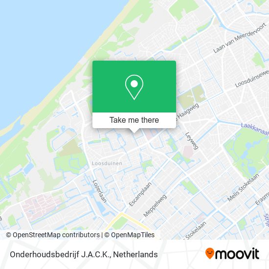 Onderhoudsbedrijf J.A.C.K. map