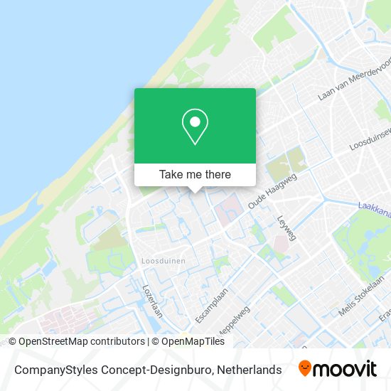 CompanyStyles Concept-Designburo map