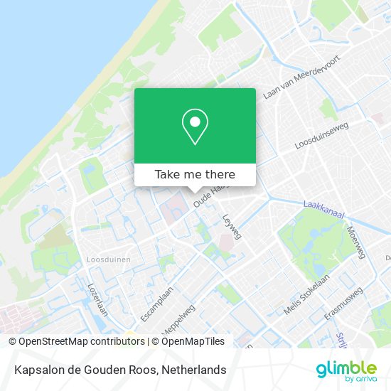 Kapsalon de Gouden Roos Karte